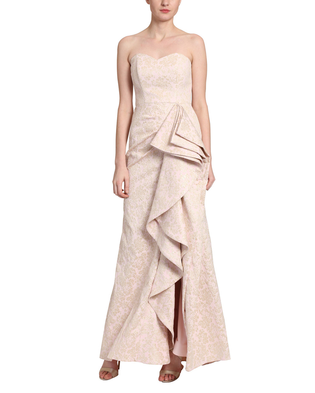 Strapless Evening Gown by Badgley Mischka